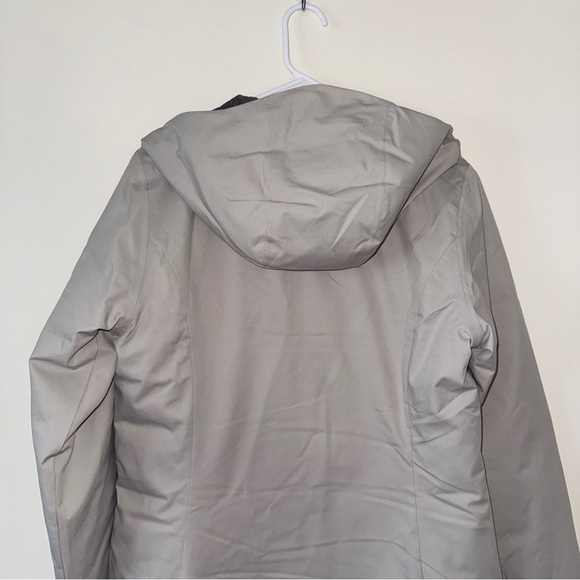 Columbia Women's Blue Vale Mid Jacket Hooded Omni Shield Grey Size M - Picture 5 of 7